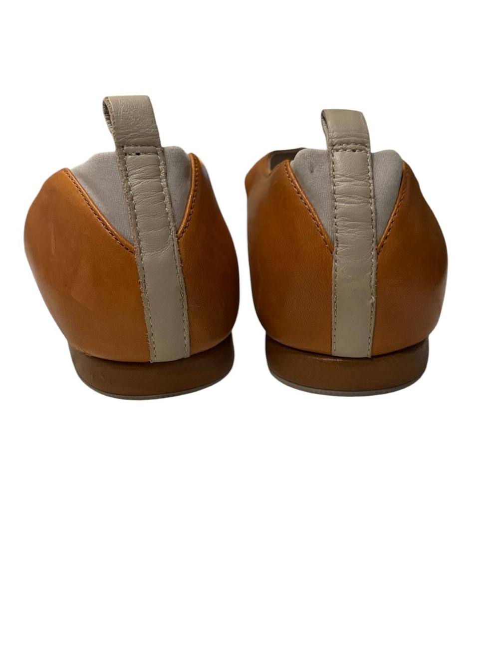 Cole Haan & Nike Cognac Leather Crisscross Strappy Vacation Summer Sandals sz 7 - Picture 4 of 16
